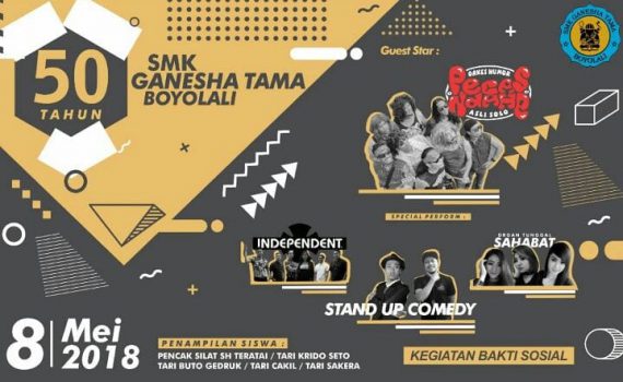 50th Anniversary SMK Ganesha Tama Boyolali