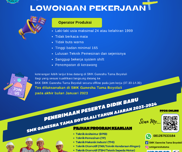 Lowongan Pekerjaan PT. PAKOAKUINA