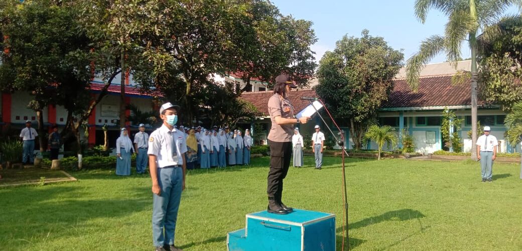 Sosialisasi POLRES Boyolali di SMK Ganesha Tama Boyolali