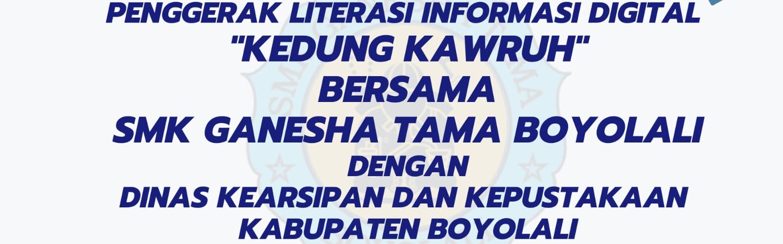 Kegiatan Baca Bersama Penggerak Literasi Informasi Digital “KEDUNG KAWRUH” Dinas Kearsipan dan Kepustakaan Kabupaten Boyolali