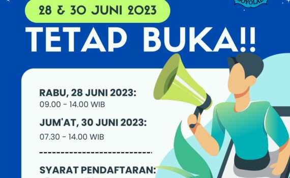 Pendaftaran SMK Ganesha Tama Boyolali Hari Rabu 28-Juni dan Jum’at 30-Juni-Sabtu 01-Juli 2023 TETAP di BUKA..