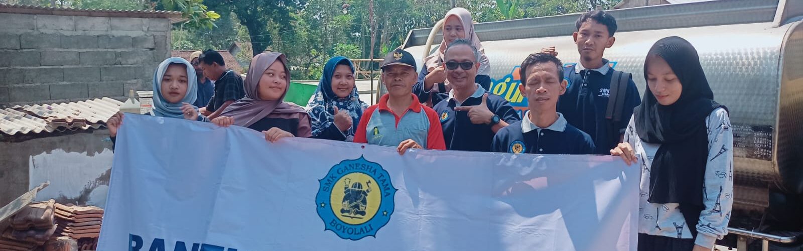 Sedekah Air Bersih SMK Ganesha Tama Boyolali