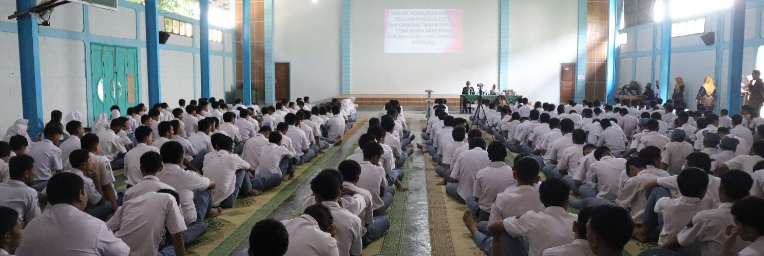 Guru Tamu Mapel P5 dari Komisi Pemilihan Umum (KPU) Boyolali dengan Tema Suara Demokrasi