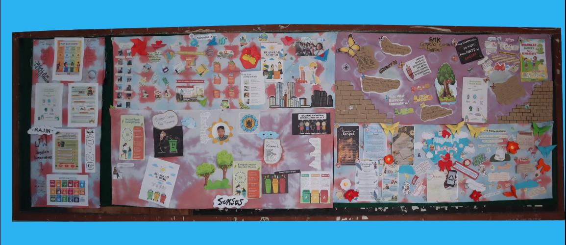 Tonton Video Youtube Karya Siswa dalam MAPEL P5 Tema Gaya Hidup berkelanjutan.