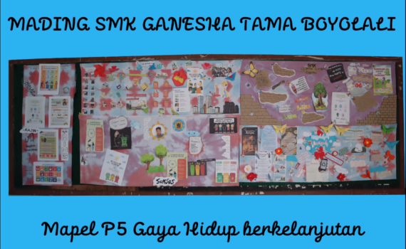 Tonton Video Youtube Karya Siswa dalam MAPEL P5 Tema Gaya Hidup berkelanjutan.
