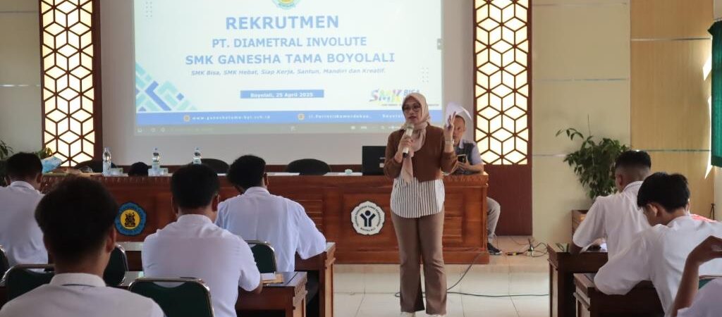 Tes Rekrutmen PT Diametral Involute di SMK Ganesha Tama Boyolali