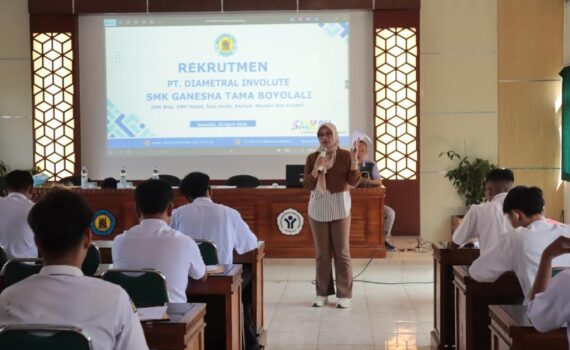 Tes Rekrutmen PT Diametral Involute di SMK Ganesha Tama Boyolali Tes Rekrutmen PT Diametral Involute di SMK Ganesha Tama Boyolali